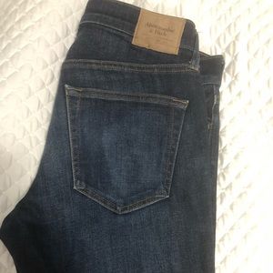 Abercrombie Dark Rinse Skinny Jeans